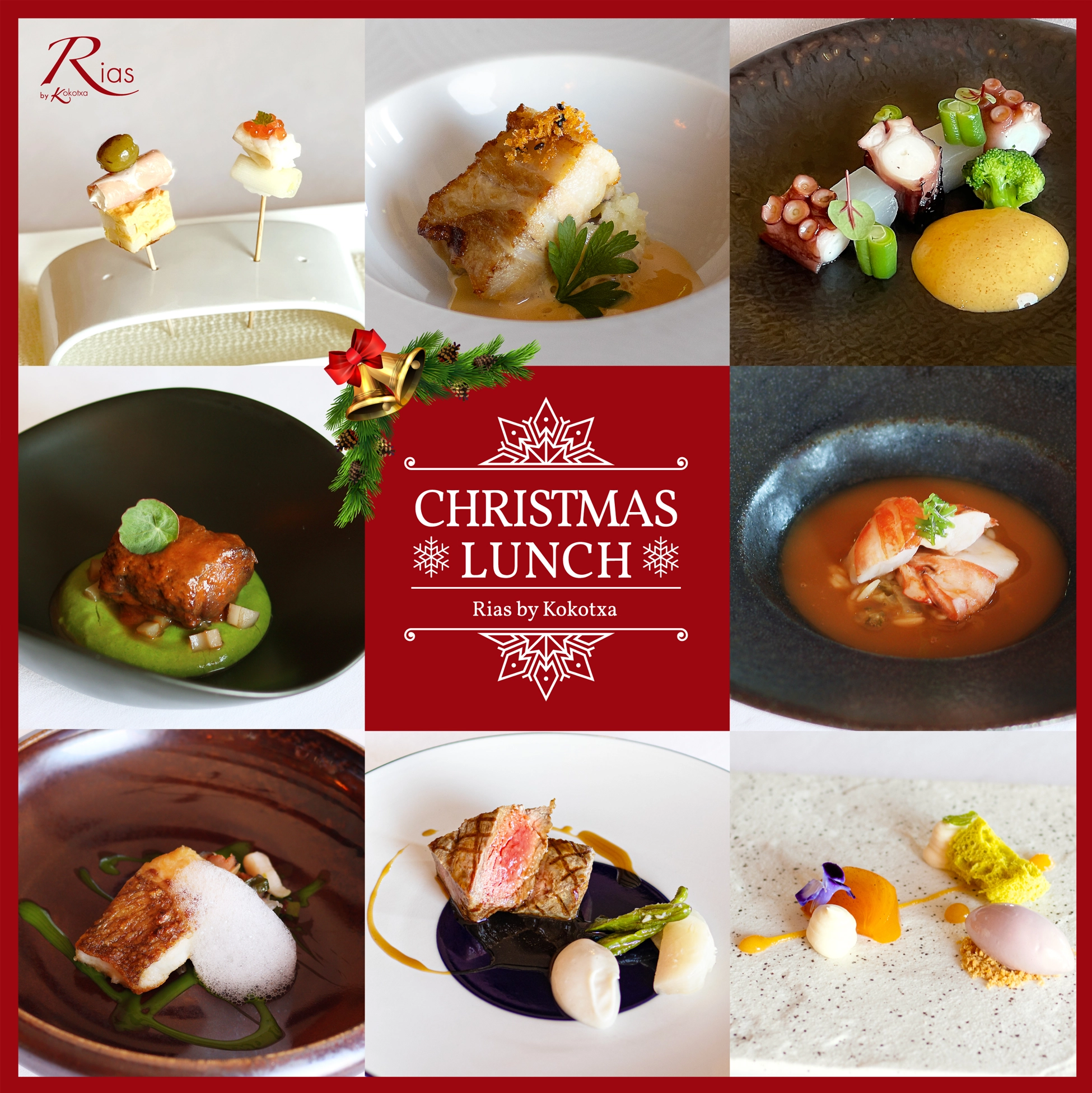 リアス・バイ・ココチャのクリスマスランチ